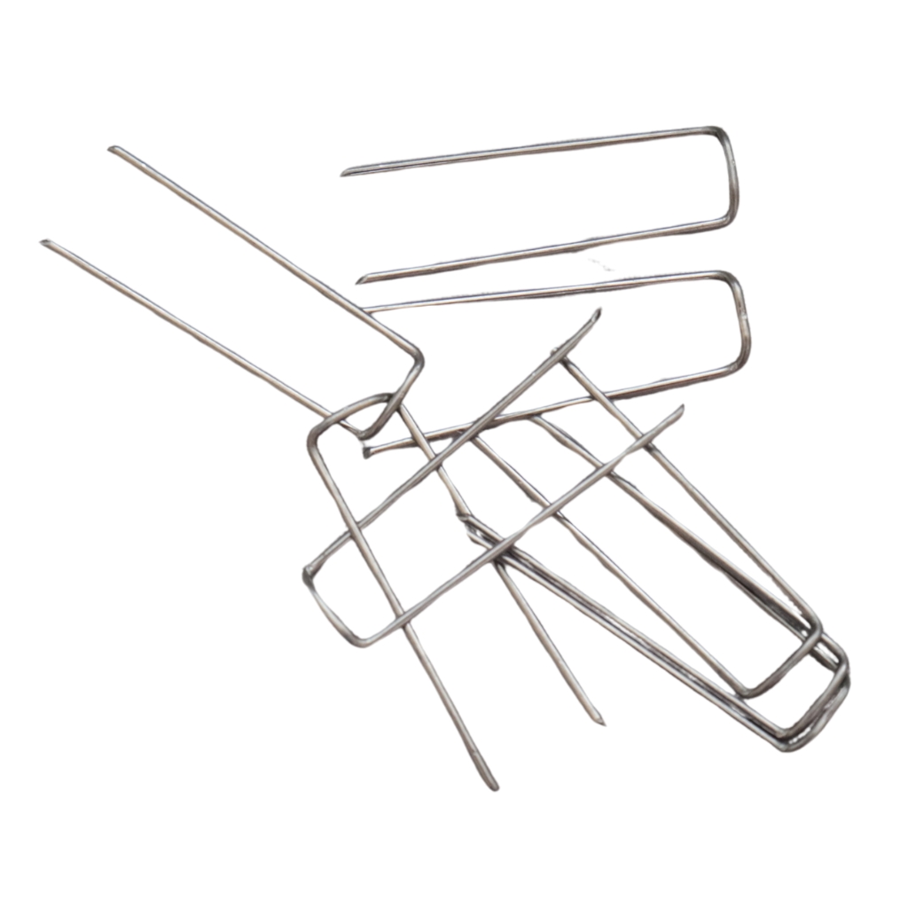 Floristické svorky 10×40 mm – kovové svorky pro dekorace